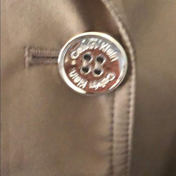 SOLD One Small Left! Calvin Klein Trench Coat - Picture 6 of 14